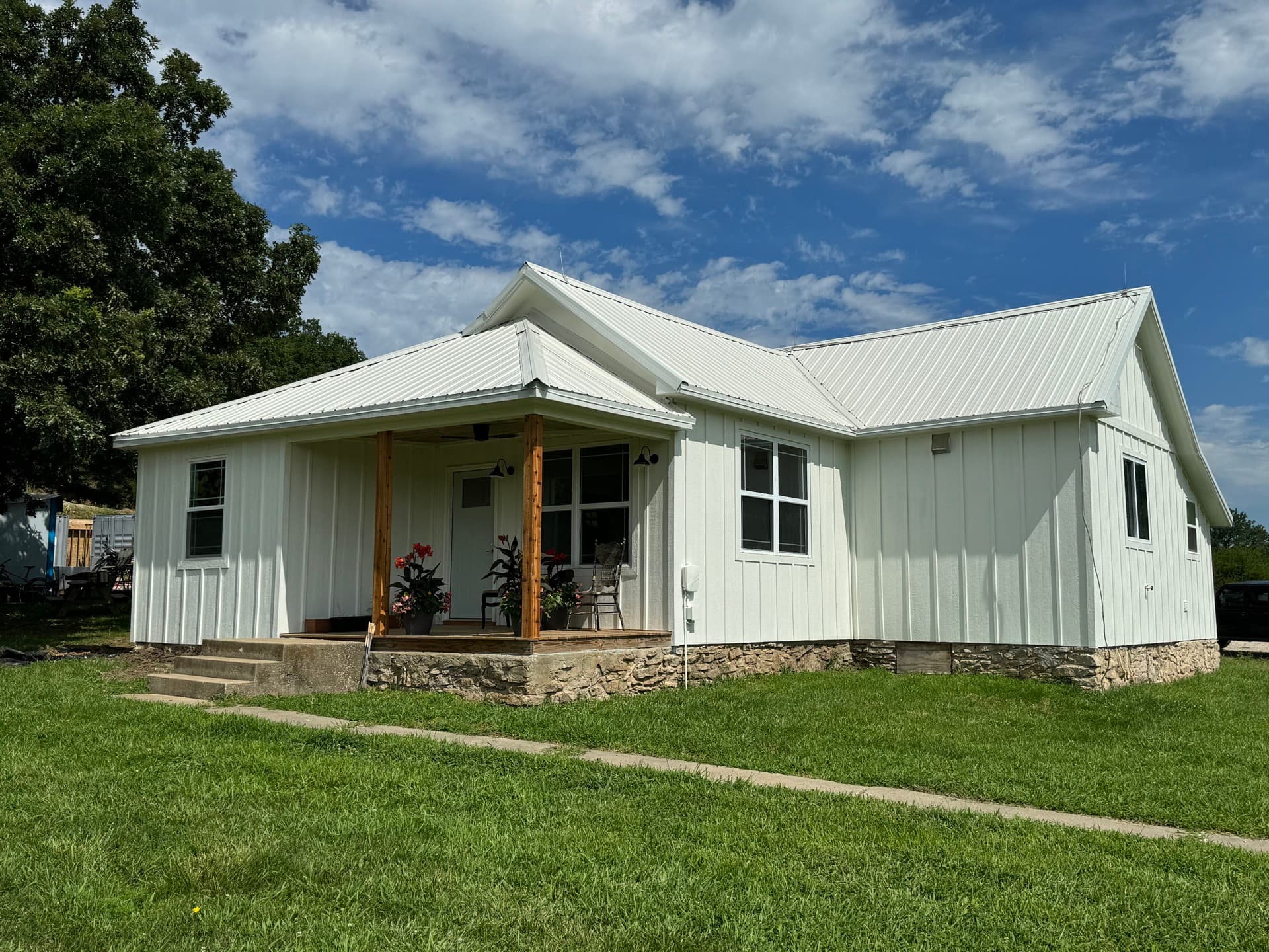Steel Bridge Farms farmhouse exterior