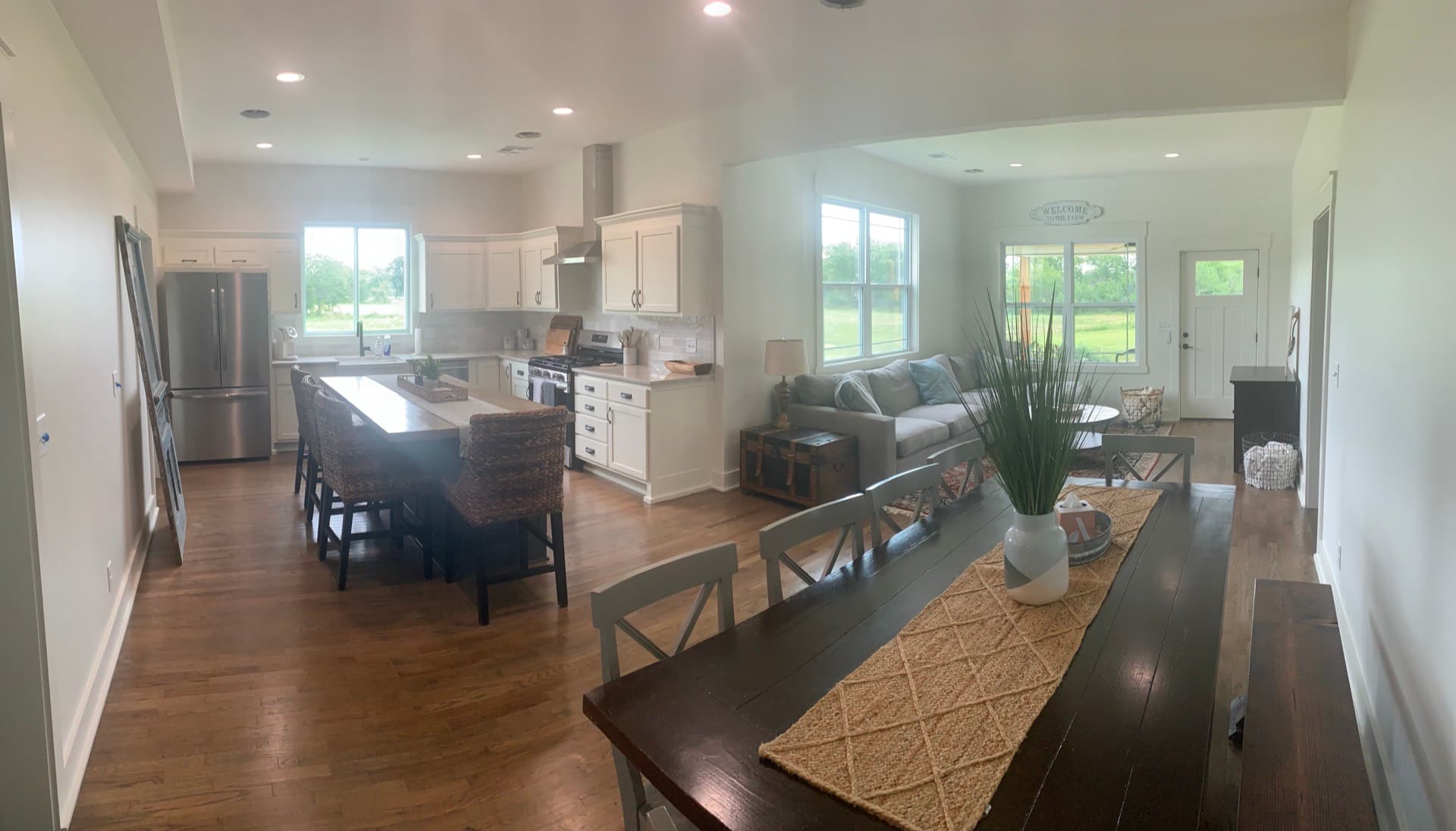 Steel Bridge Farms farmhouse interior